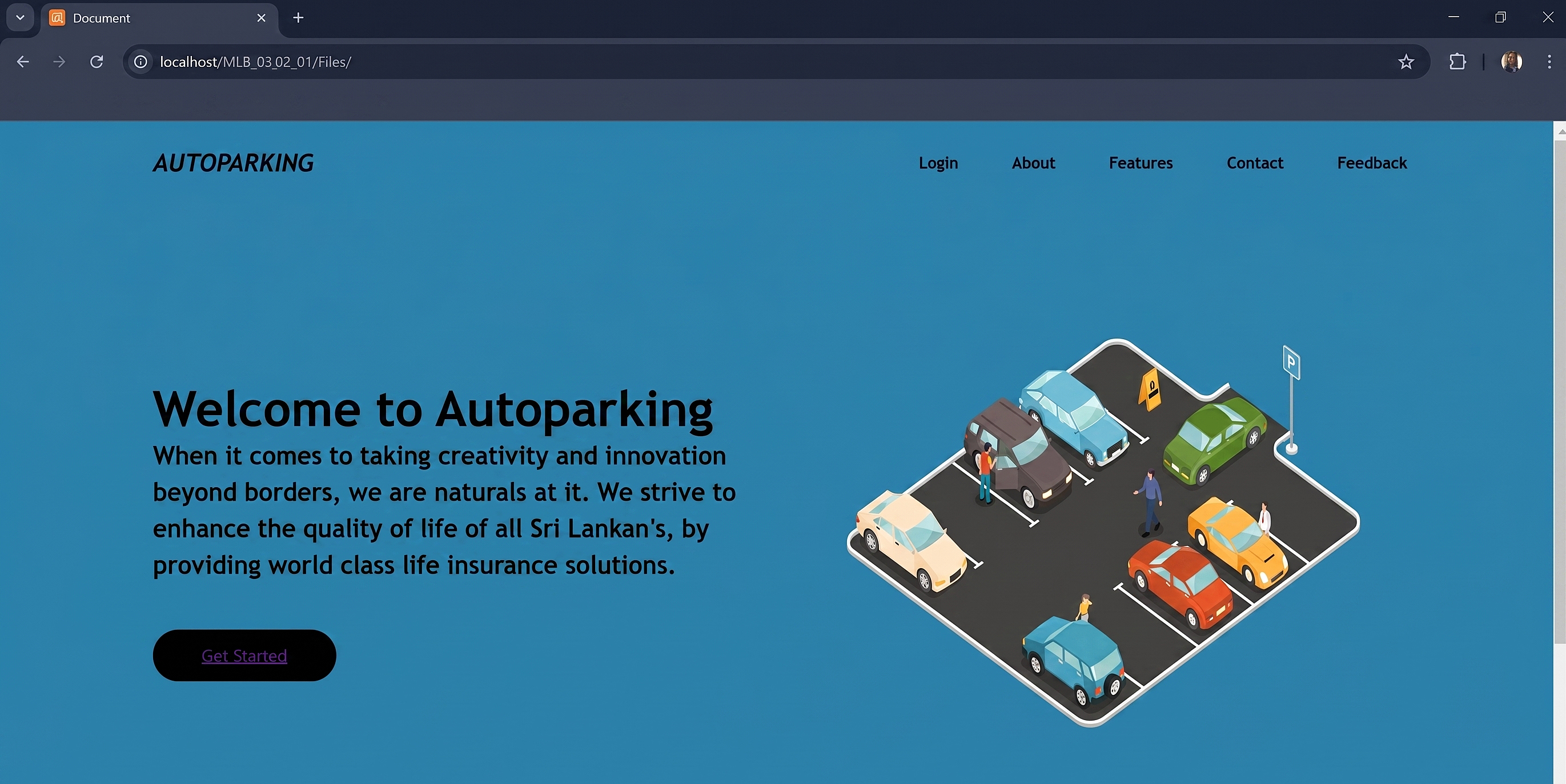Automated Parking System View 01